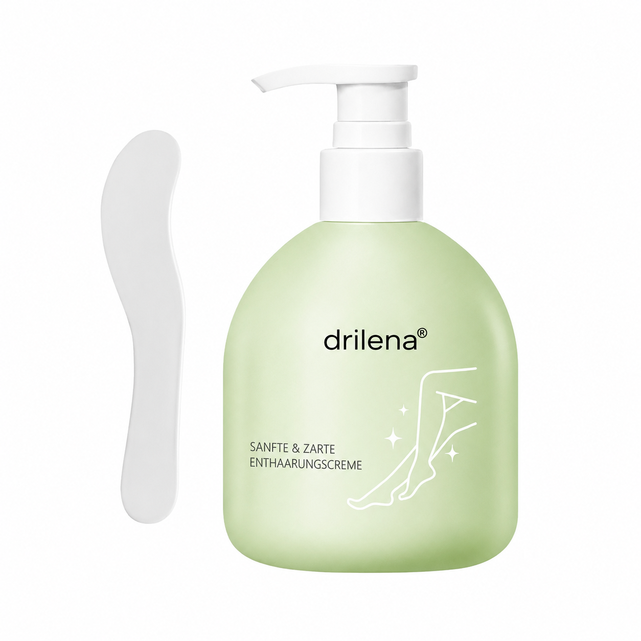 🫧 drilena® Sanfte, nicht reizende Enthaarungscreme