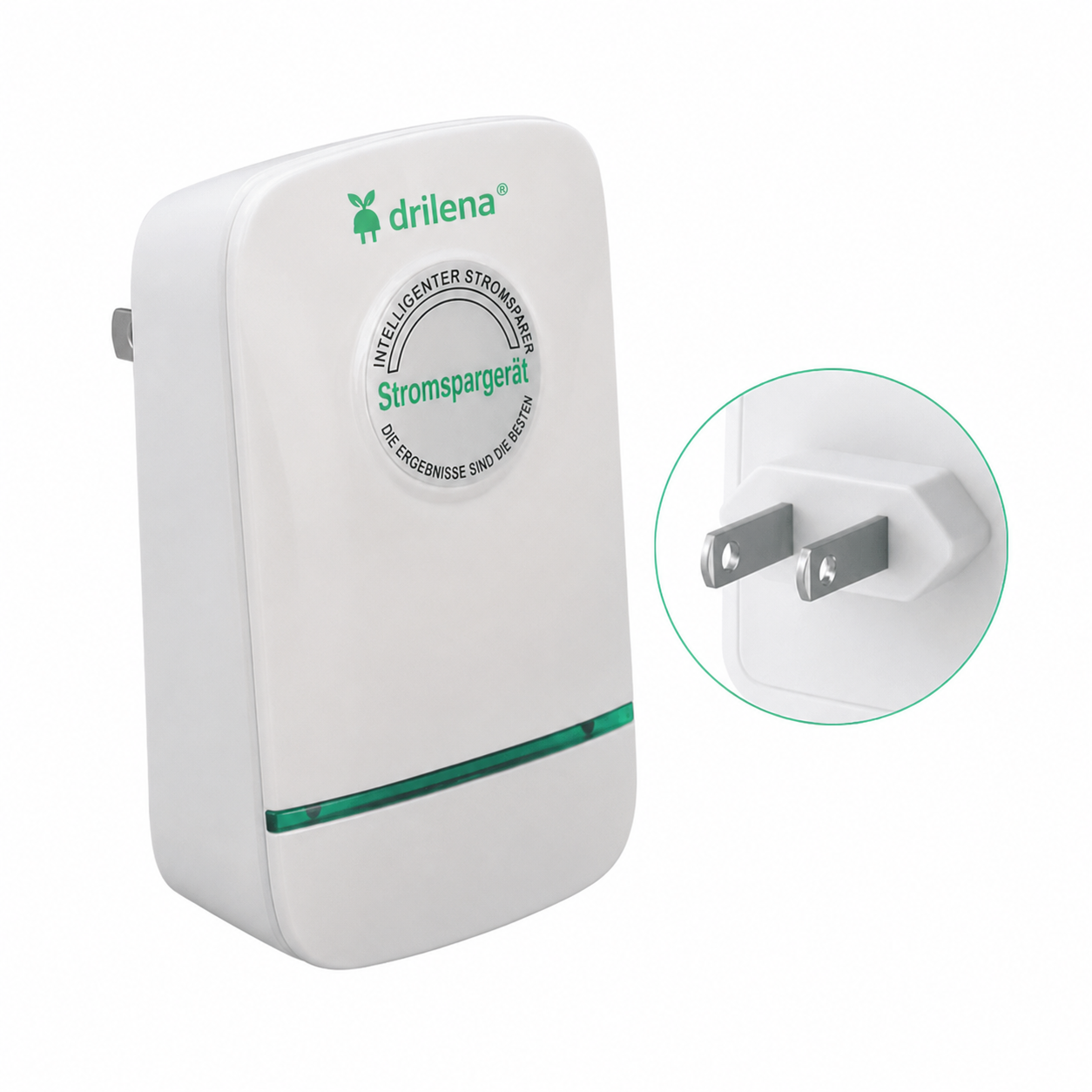 🔥 Bestseller – drilena® Stromspargerät für stabilere Stromversorgung & weniger Energieverschwendung – EU-Stecker
