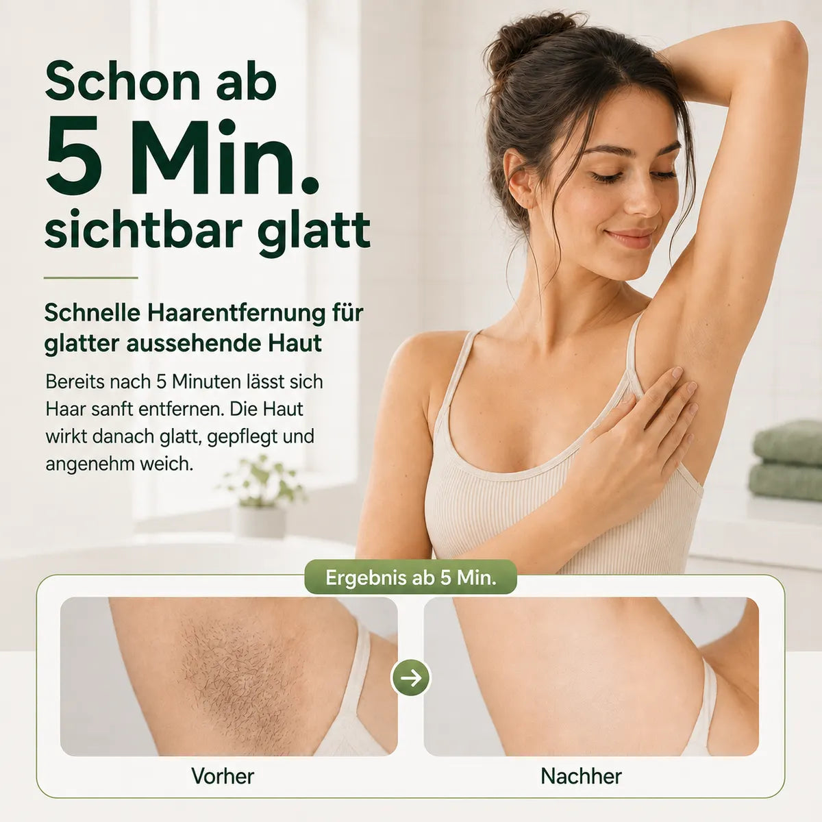 🥰drilena® Sanfte, nicht reizende Enthaarungscreme