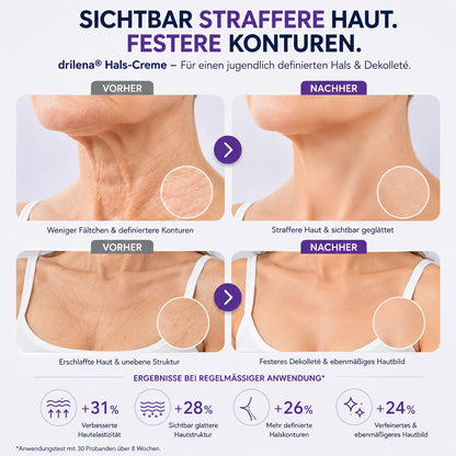 🫧drilena® Straffende Hals- & Dekolleté-Roll-On-Creme