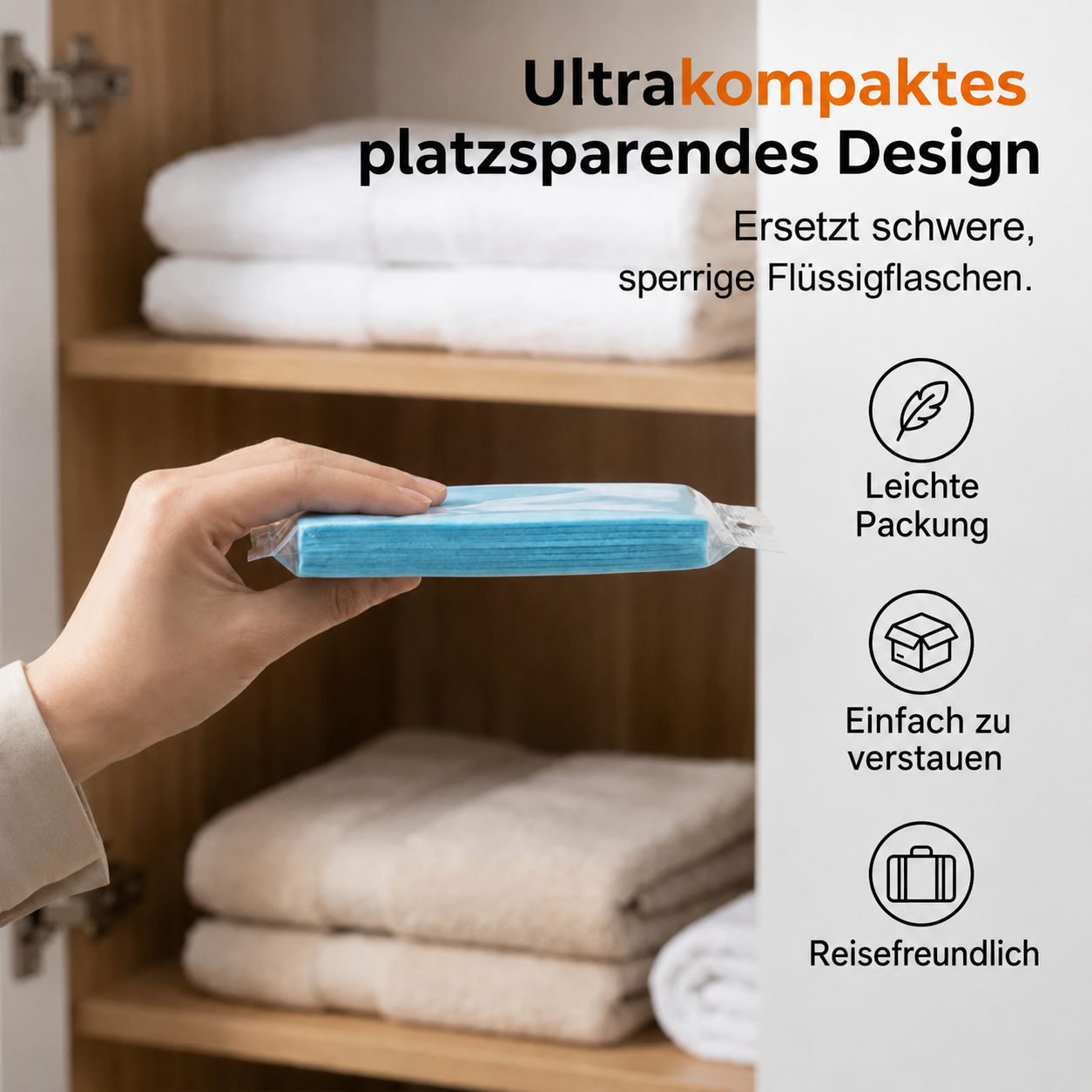 🔥drilena® Wasserlösliche Bodenreinigungstücher — Konzentrierte Formel für sofortigen Glanz