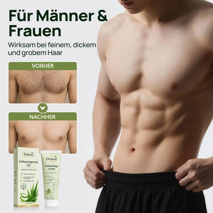 drilena® Natural Gentle Hair Removal Cream | For Women & Men, Sensitive Skin