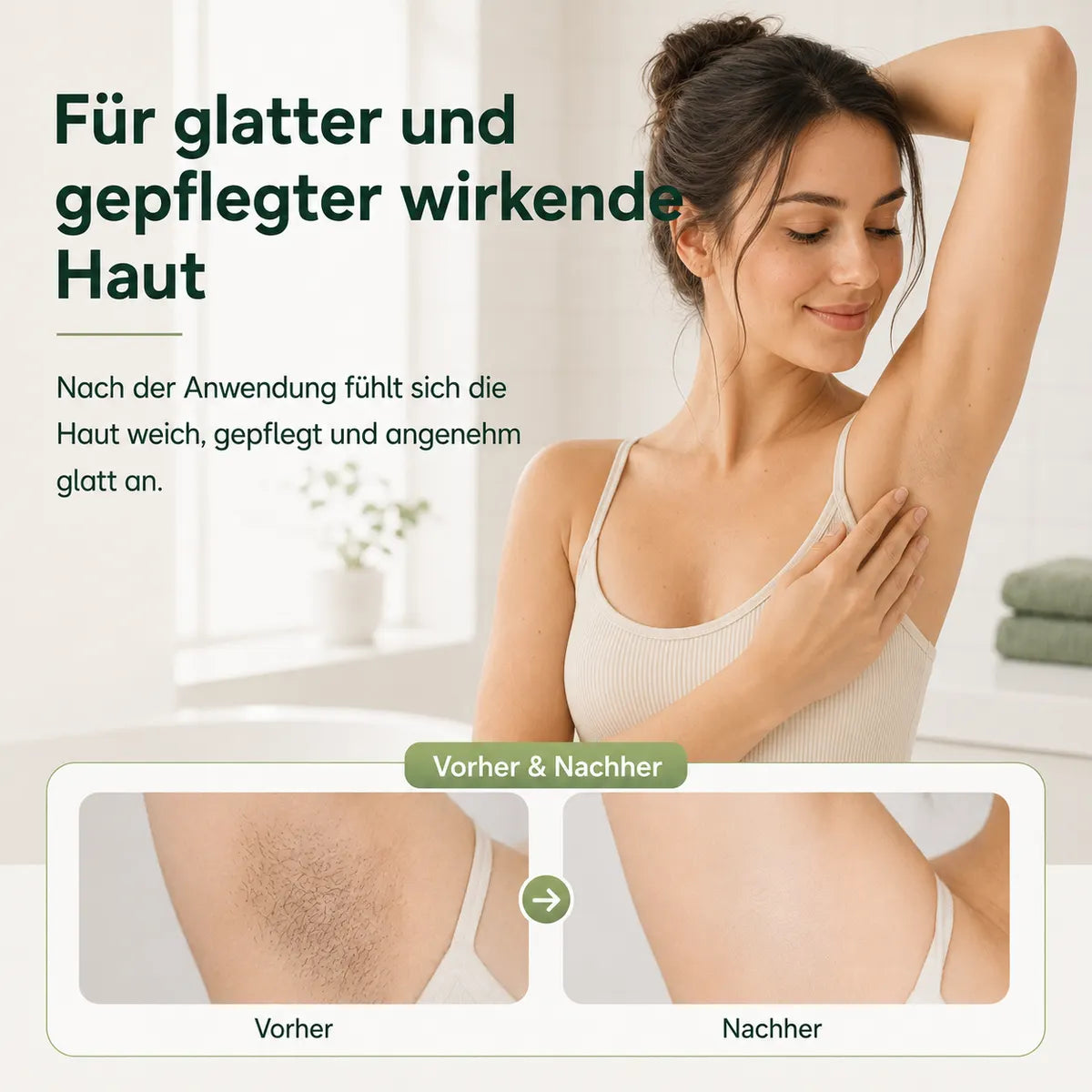 🔥drilena® Sanfte, nicht reizende Enthaarungscreme (Copy)