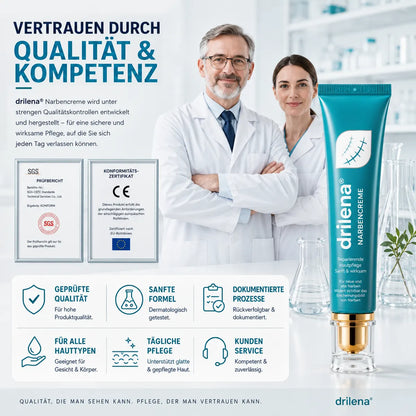 🛒drilena® Reparierende Anti-Narben-Creme — Dehnungsstreifen, Narben & Aknemale