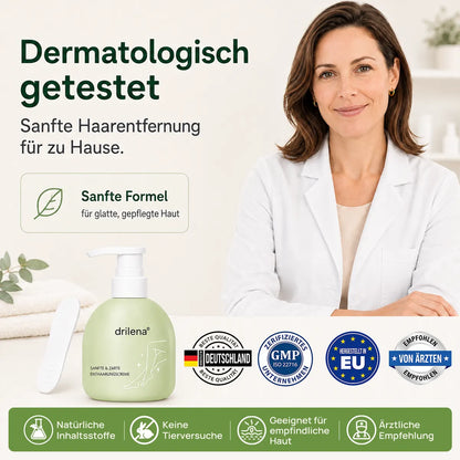 🥰drilena® Sanfte, nicht reizende Enthaarungscreme