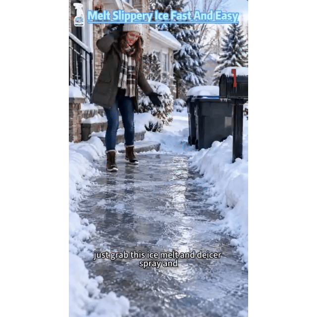 🔥Enteisungs- und Schneeschmelzspray für den Außenbereich