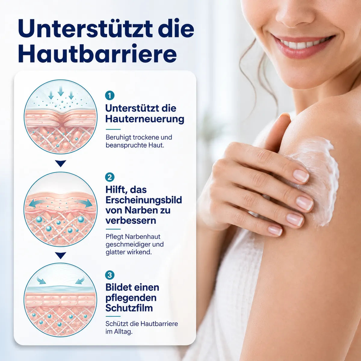 🛒drilena® Reparierende Anti-Narben-Creme — Dehnungsstreifen, Narben & Aknemale