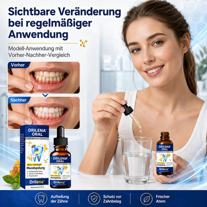 🪄drilena® Reparierende Mundpflege-Lösung mit Bienengift — Konzentriertes Mundwasser für frischen Atem & Anti-Plaque-Schutz