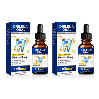🪄drilena® Reparierende Mundpflege-Lösung mit Bienengift — Konzentriertes Mundwasser für frischen Atem & Anti-Plaque-Schutz