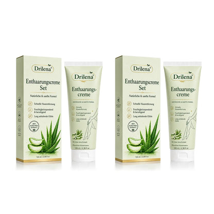 drilena® Natural Gentle Hair Removal Cream | For Women & Men, Sensitive Skin
