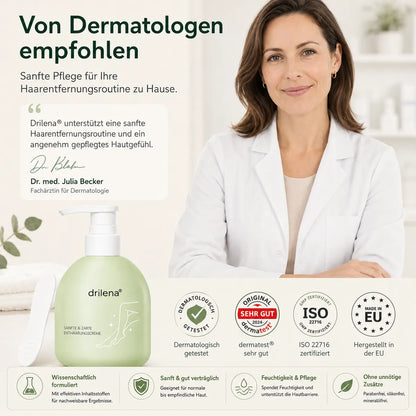 🔥drilena® Sanfte, nicht reizende Enthaarungscreme (Copy)
