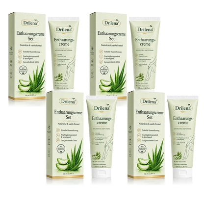 drilena® Natural Gentle Hair Removal Cream | For Women & Men, Sensitive Skin