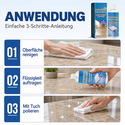 ✨ Marmor-Reinigungs- & Poliermittel – Reinigt sanft, verleiht neuen Glanz und schützt versiegelte Steinoberflächen ✨