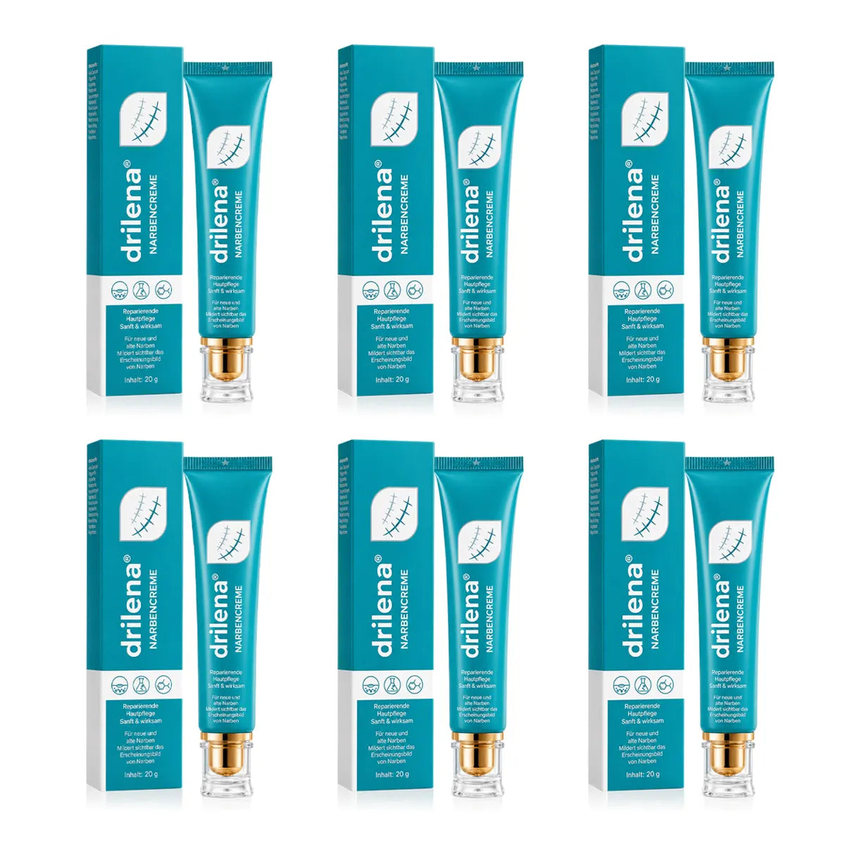 🛒drilena® Reparierende Anti-Narben-Creme — Dehnungsstreifen, Narben & Aknemale