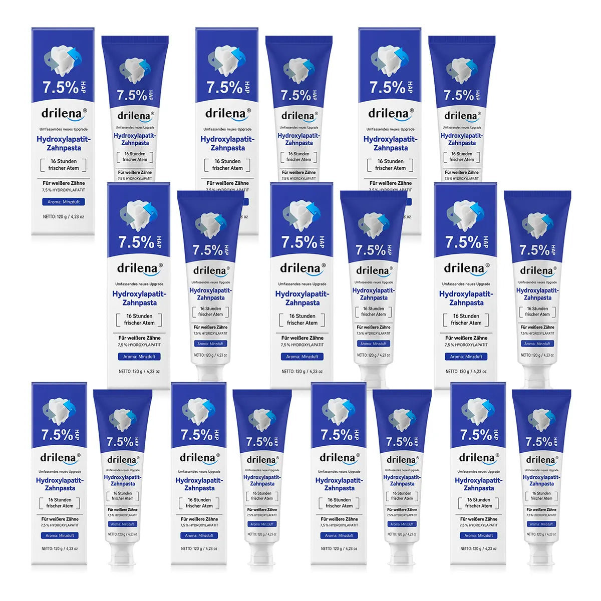 🫧🪄Bestseller – Hydroxylapatit-Zahnpasta 7,5 % zur Zahnschmelz-Reparatur & Zahnaufhellung – Frischer Geschmack, fluoridfrei (Copy)