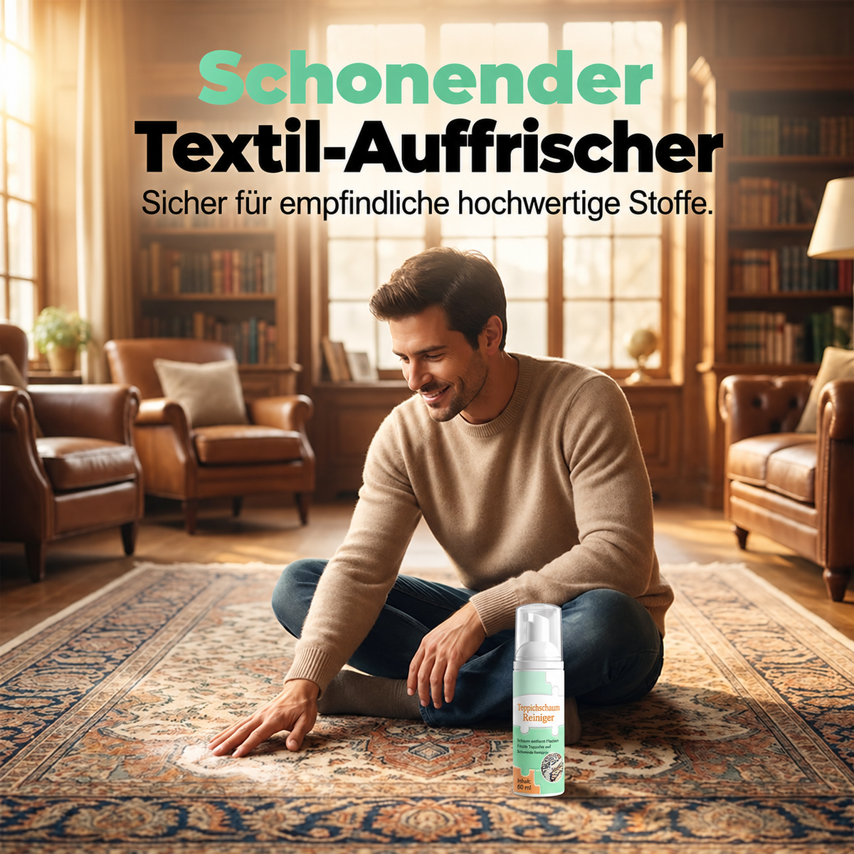 🪄Wasserloser Teppich-Reinigungsschaum