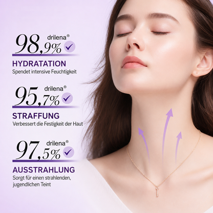 👩 drilena® Straffende Hals- & Dekolleté-Roll-On-Creme