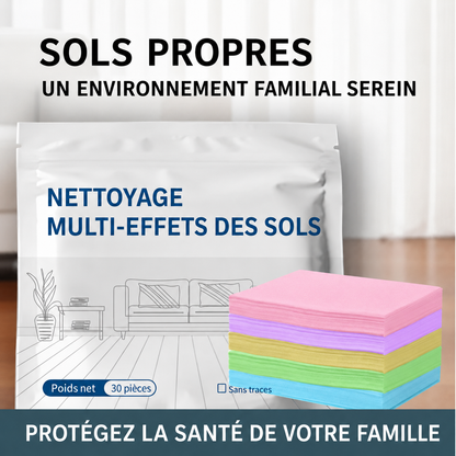 🔥🔥Feuilles de Nettoyage de Sol Hydrosolubles Corakio® — Formule Concentrée pour un Éclat Instantané