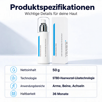 🎉 50 % Rabatt! 🪄Eiskühlende Haarentfernungscreme für empfindliche Haut