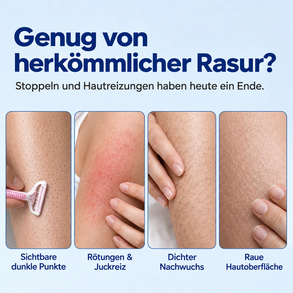 🎉 50 % Rabatt! 🪄Eiskühlende Haarentfernungscreme für empfindliche Haut