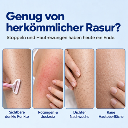 🎉 50 % Rabatt! 🪄Eiskühlende Haarentfernungscreme für empfindliche Haut