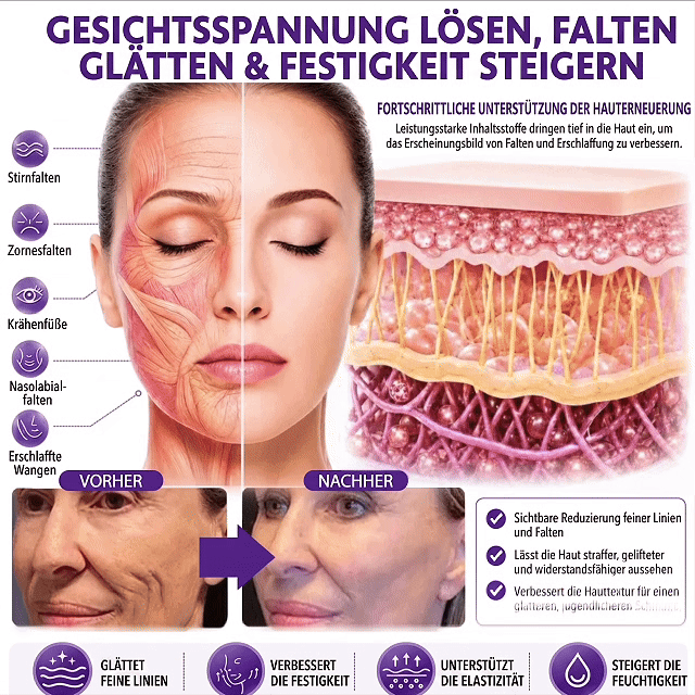 🪄drilena® Straffende Hals- & Dekolleté-Roll-On-Creme