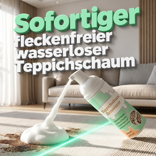 🆙Wasserloser Teppich-Reinigungsschaum