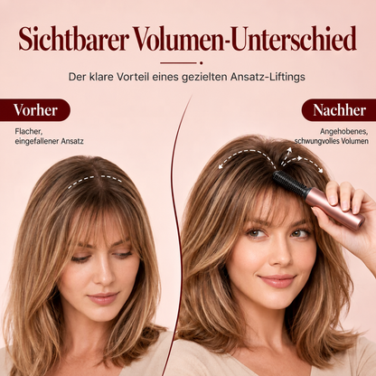 🪮 Kabelloser Mini-Stylingkamm mit Heizfunktion