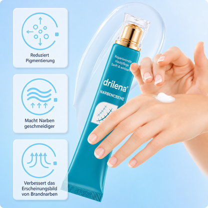🆙drilena® Reparierende Anti-Narben-Creme — Dehnungsstreifen, Narben & Aknemale