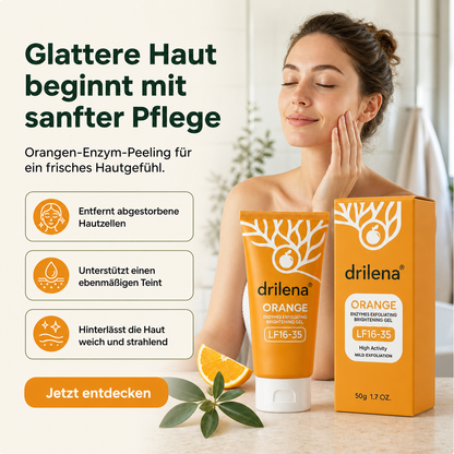 🧋drilena® Peeling-Gel mit Orangenenzym