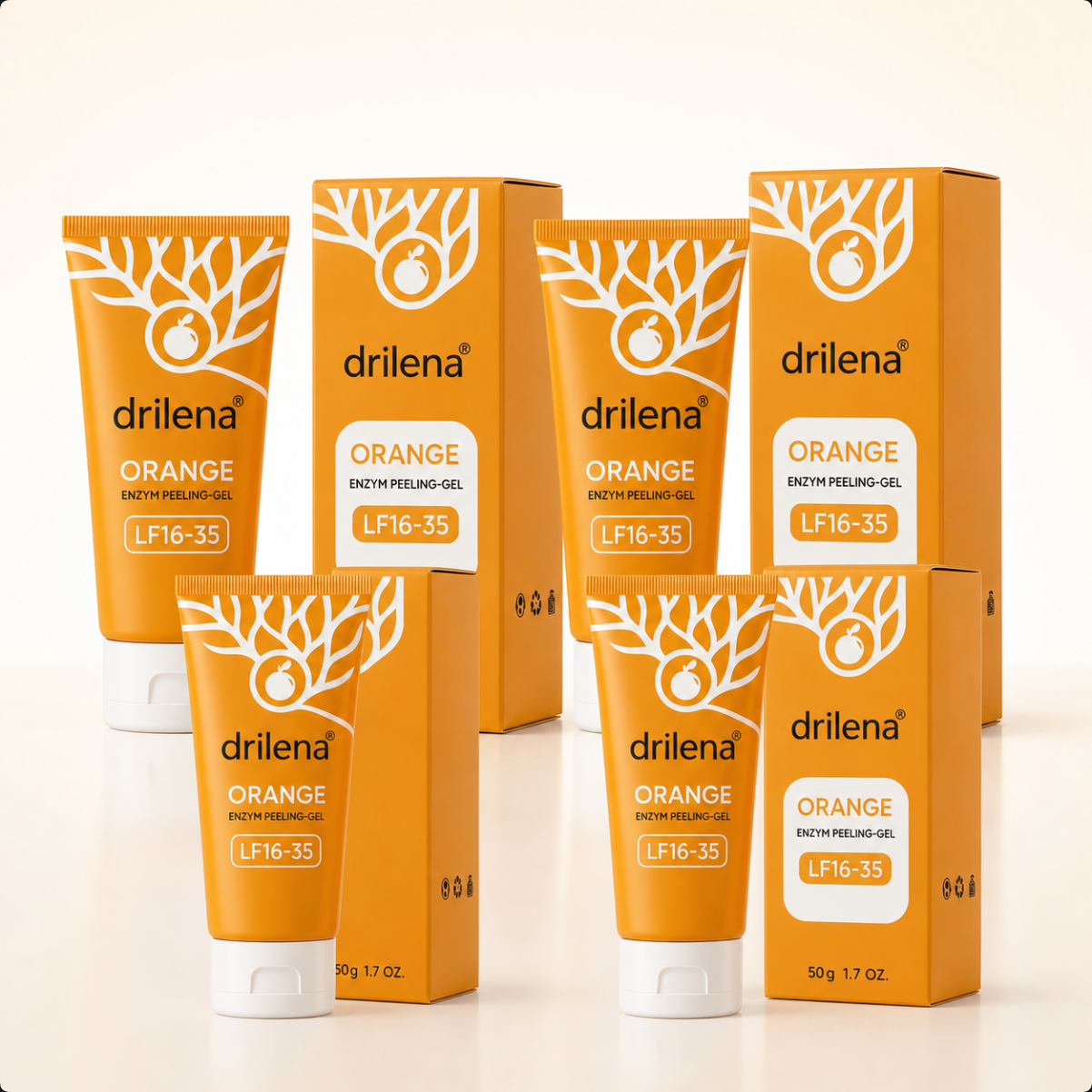 🧋drilena® Peeling-Gel mit Orangenenzym