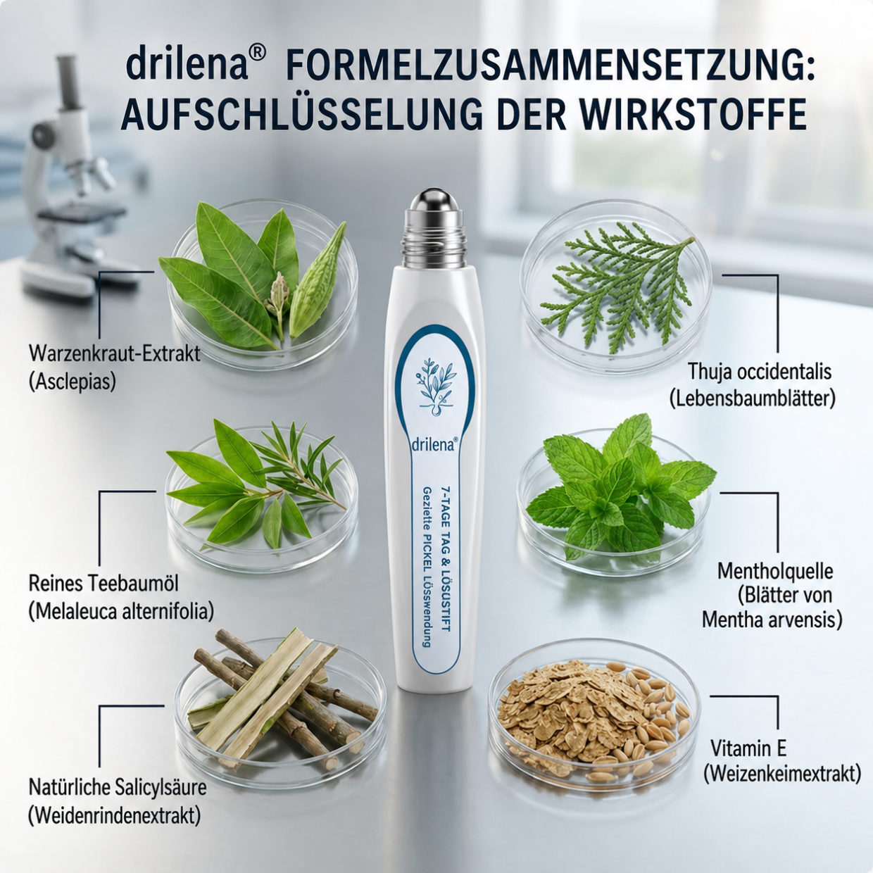 🛒drilena®7-Tage Hautanhängsel- & Fleckenentferner – schmerzfrei & narbenfrei Fortschrittlicher Roll-on-Stift zur Entfernung von Hautunreinheiten