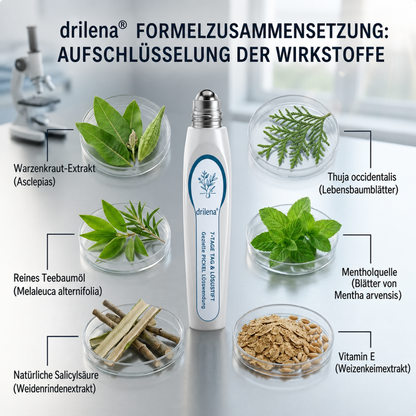 🛒drilena®7-Tage Hautanhängsel- & Fleckenentferner – schmerzfrei & narbenfrei Fortschrittlicher Roll-on-Stift zur Entfernung von Hautunreinheiten