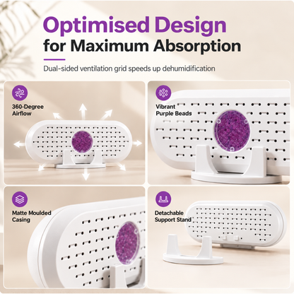 🆙⏳🔥 LIMITED-TIME 50% OFF! 🛒 Mini Reusable Dehumidifier for Wardrobes & Small Spaces