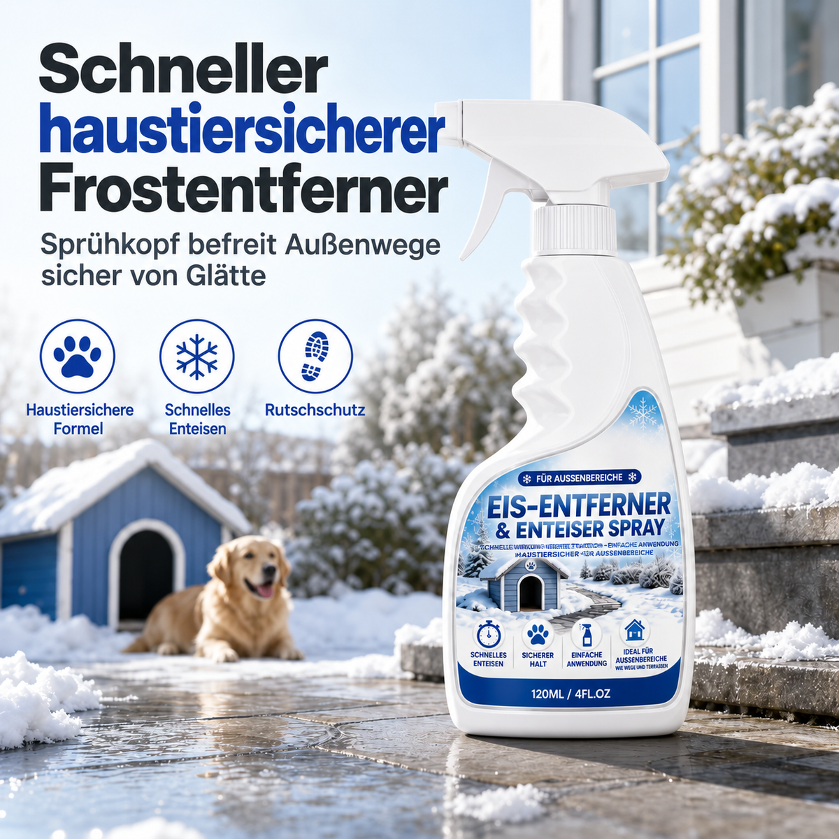 🔥Enteisungs- und Schneeschmelzspray für den Außenbereich