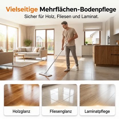 🔥drilena® Wasserlösliche Bodenreinigungstücher — Konzentrierte Formel für sofortigen Glanz