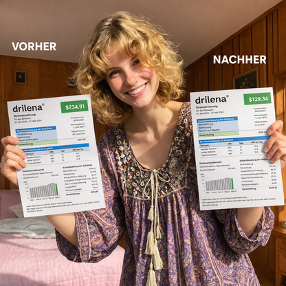 🔥 Bestseller – drilena® Stromspargerät für stabilere Stromversorgung & weniger Energieverschwendung – EU-Stecker