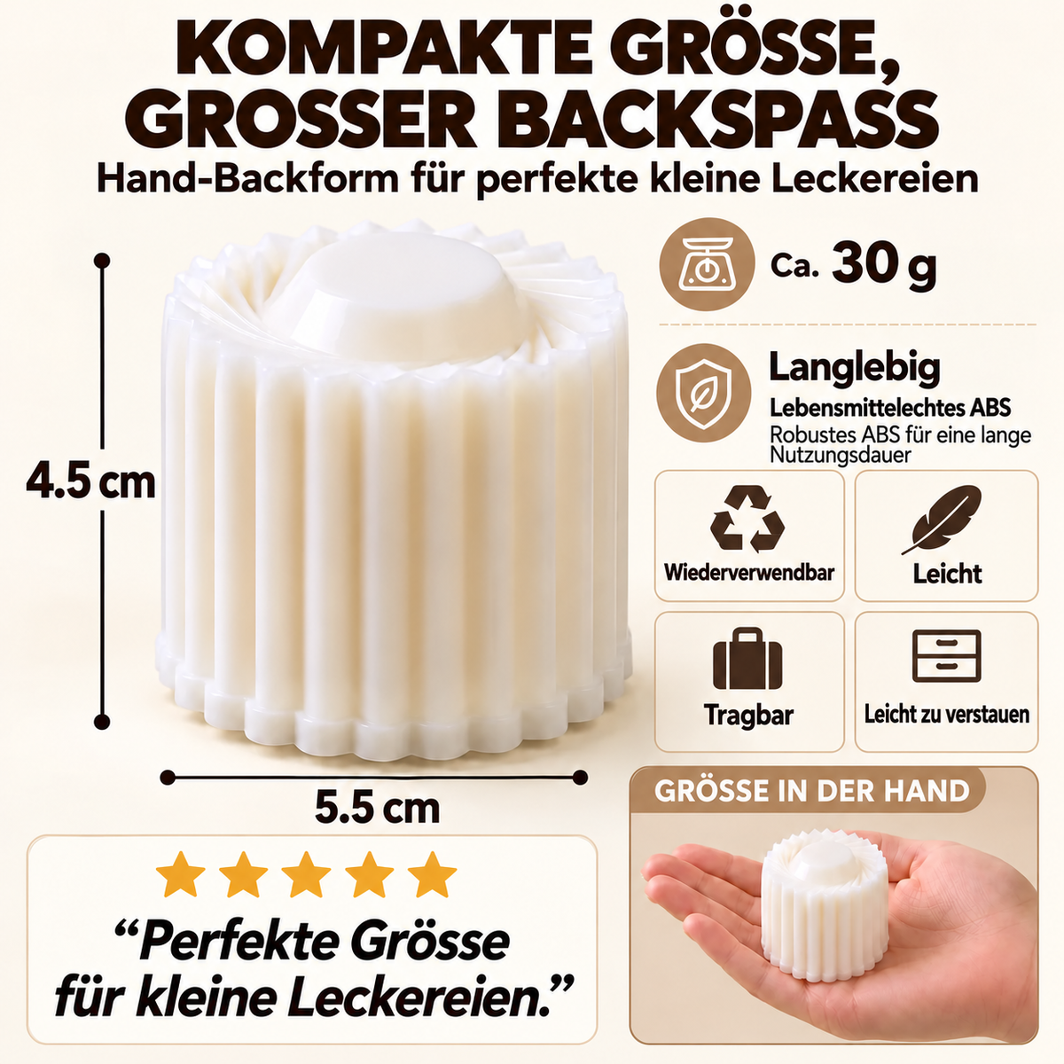 🔥Kreative doppelseitige Gebäckform
