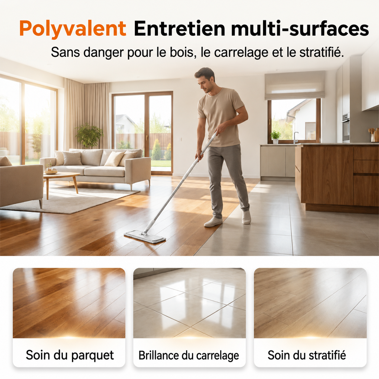 🆙 Feuilles de Nettoyage de Sol Hydrosolubles Corakio® — Formule Concentrée pour un Éclat Instantané