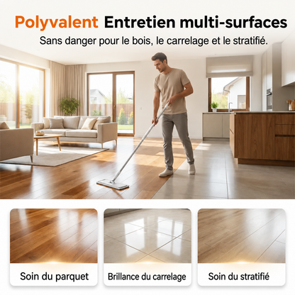 🆙 Feuilles de Nettoyage de Sol Hydrosolubles Corakio® — Formule Concentrée pour un Éclat Instantané