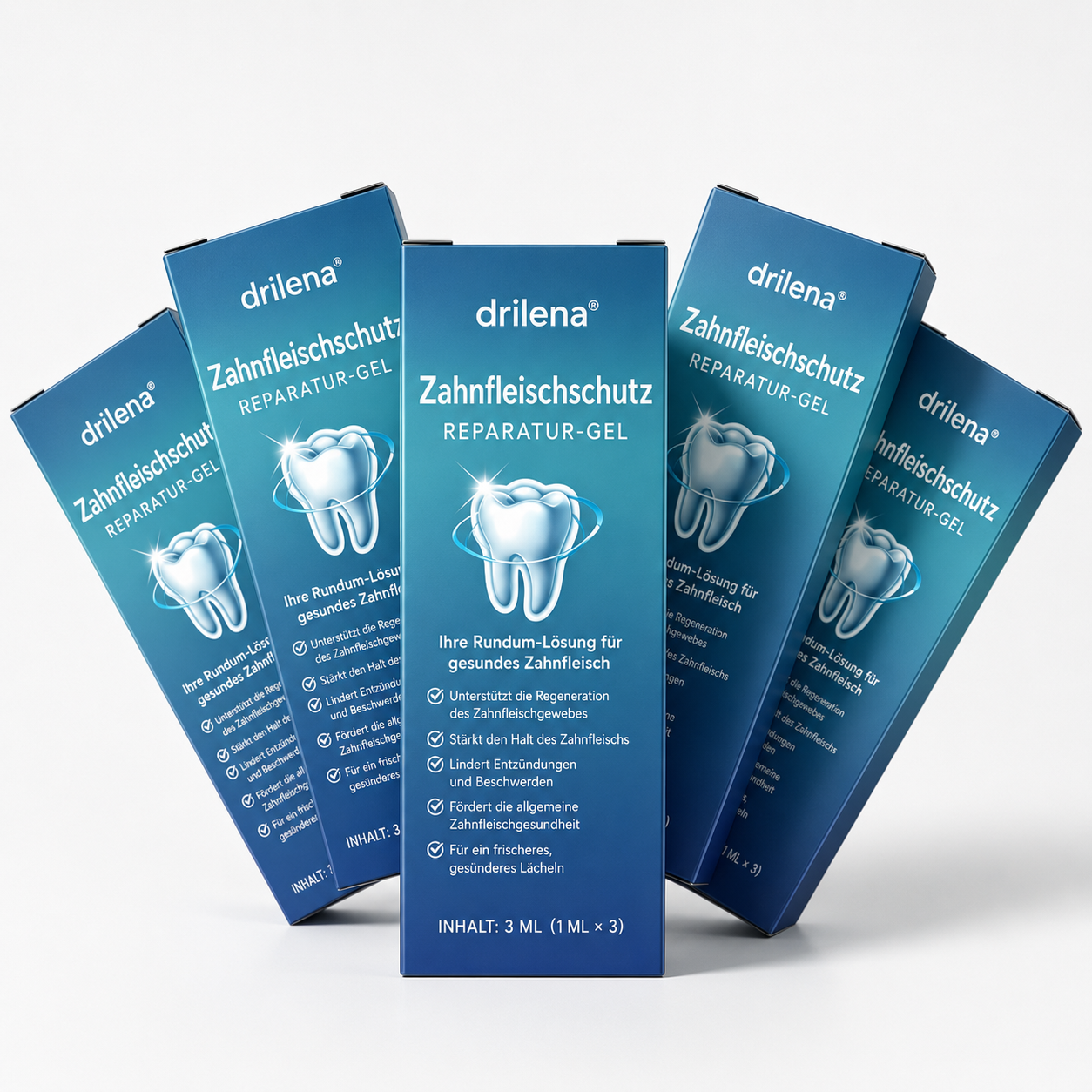 ✨drilena® Zahnfleisch-Reparaturgel | Professionelles Gel zur Zahnfleischregeneration