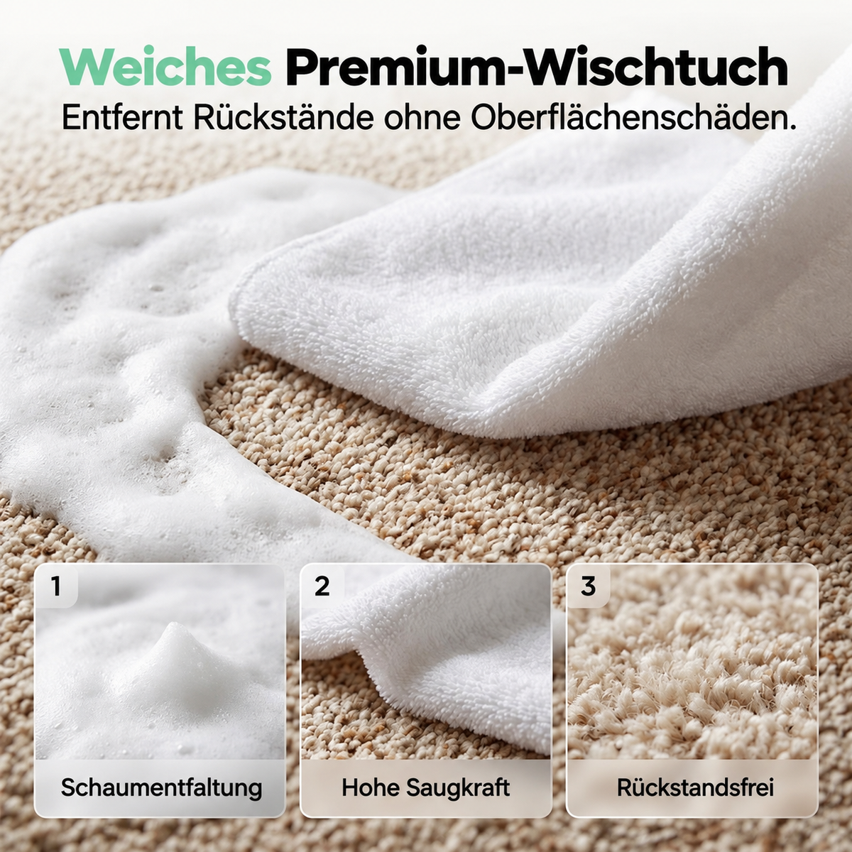 🪄Wasserloser Teppich-Reinigungsschaum