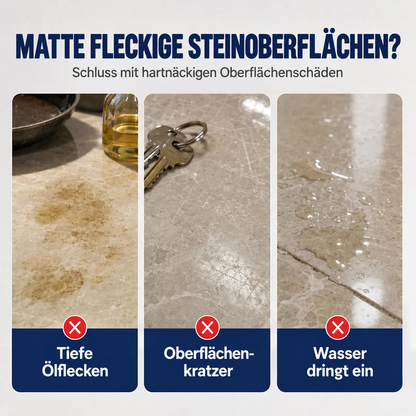 ✨ Marmor-Reinigungs- & Poliermittel – Reinigt sanft, verleiht neuen Glanz und schützt versiegelte Steinoberflächen ✨