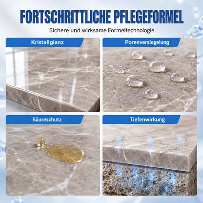 ✨ Marmor-Reinigungs- & Poliermittel – Reinigt sanft, verleiht neuen Glanz und schützt versiegelte Steinoberflächen ✨