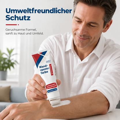 🔥 Wand-Ausbesserungsfarbe mit integriertem Roller