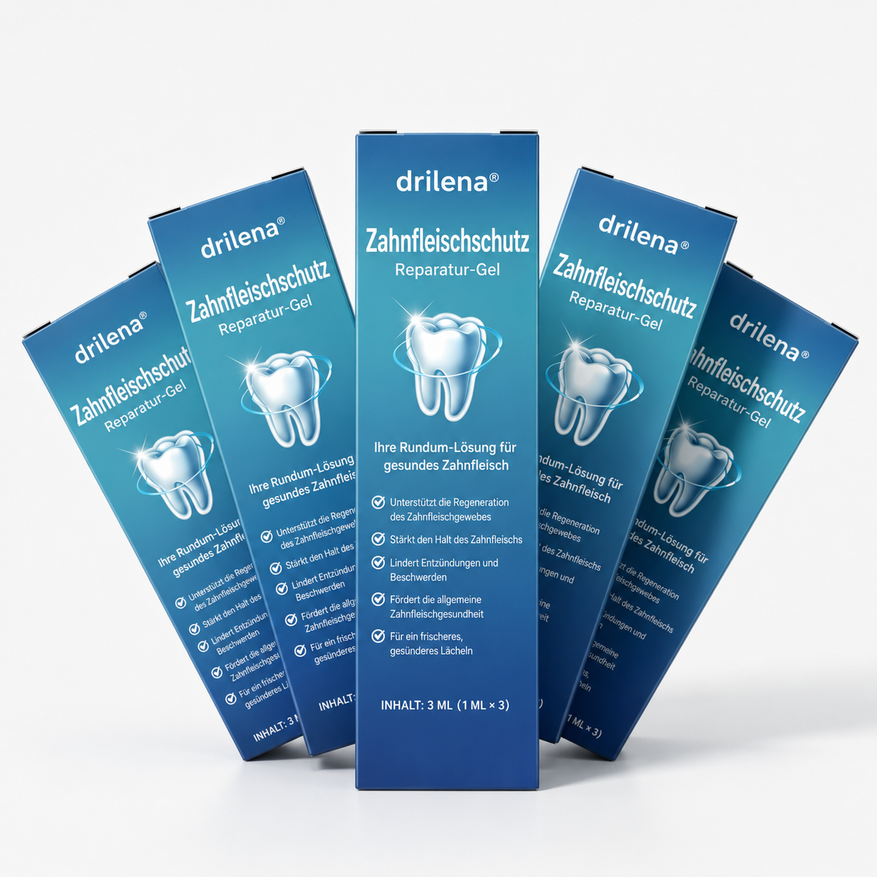 ✨drilena® Zahnfleisch-Reparaturgel | Professionelles Gel zur Zahnfleischregeneration