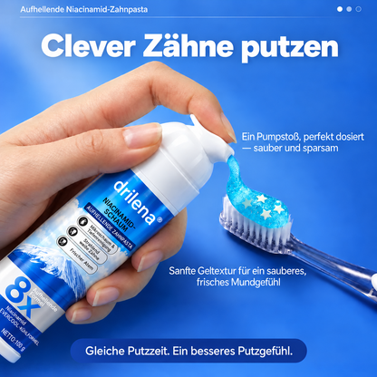 🪄8X Niacinamide Foaming Whitening Toothpaste