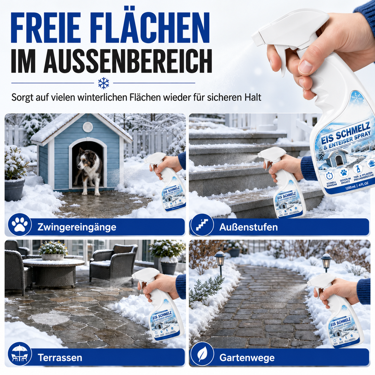 🔥Enteisungs- und Schneeschmelzspray für den Außenbereich
