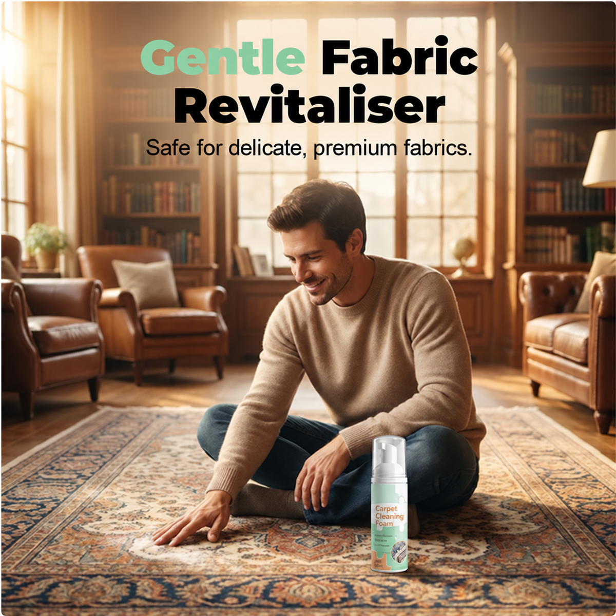 🆙 50% OFF – Waterless Carpet Stain Remover – Removes Wine, Coffee & Pet Stains in No Time!