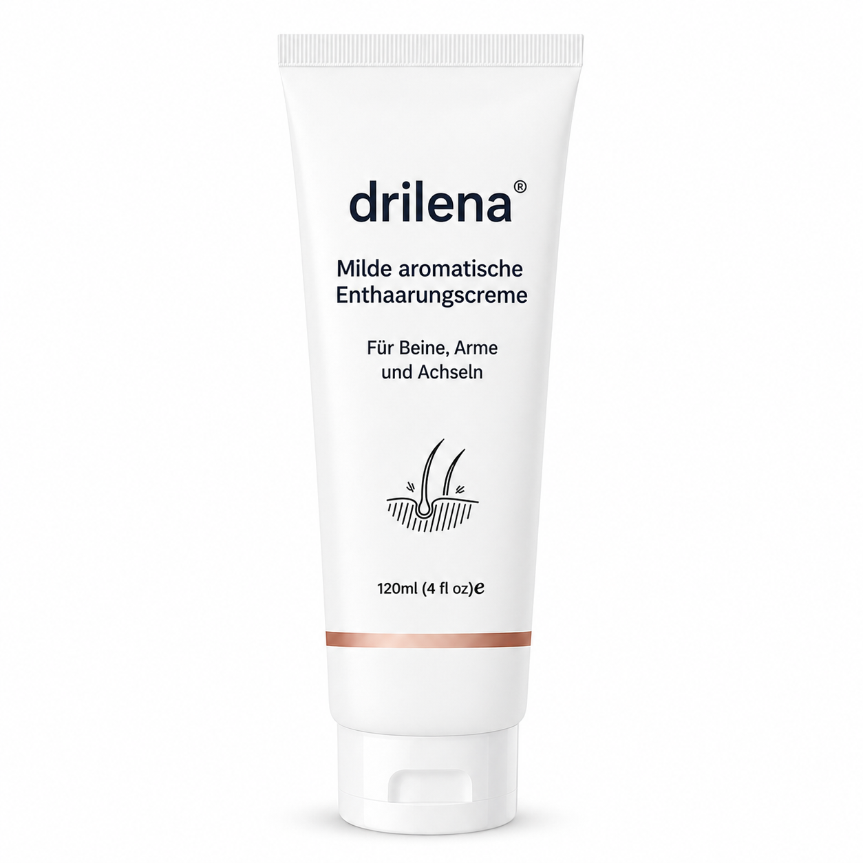 drilena® AROMATISCHE FORMEL Aromatische Enthaarungscreme-Für glatte Haut ohne täglichen Rasur-Stress